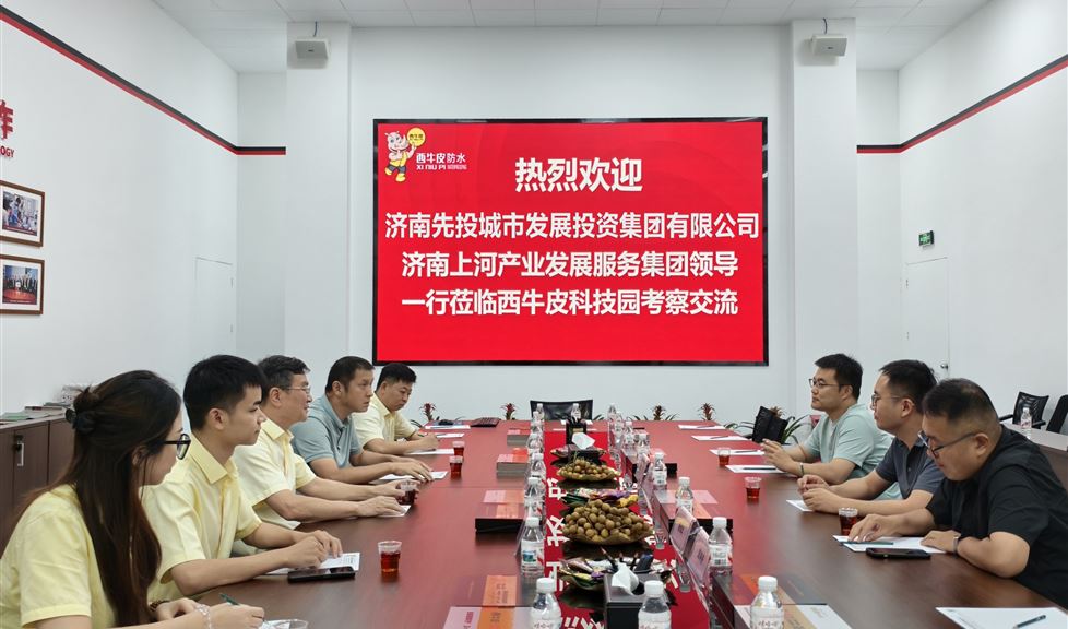 西牛皮（南寧）科技園迎來(lái)濟(jì)南先投城市發(fā)展投資集團(tuán)有限公司 、濟(jì)南上河產(chǎn)業(yè)發(fā)展服務(wù)集團(tuán)一行